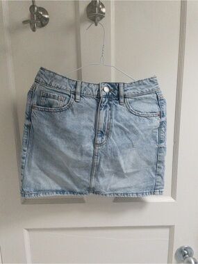 Dynamite Denim Mini Skirt